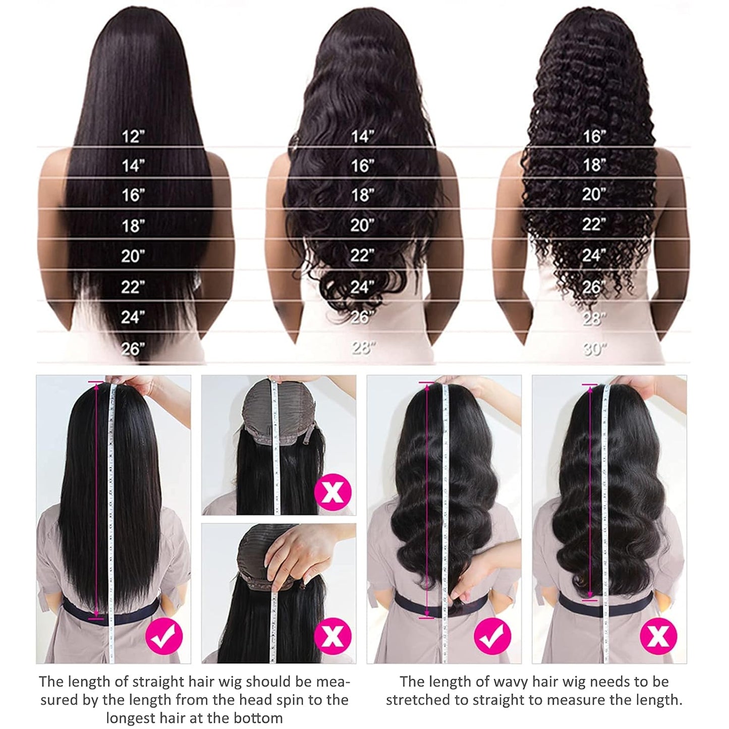 Straight Lace Front Wigs Human Hair, 13X4 Hd Lace Frontal 150% Density Transparent Glueless Pre Plucked with Baby Hair Wigs for Black Women Human Hair (Natural Black 20 Inch)